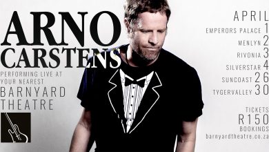 Photo of Catch Arno Carstens LIVE at Barnyard Theatres nationwide this April