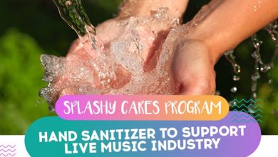 Photo of Splashy Cares Program: Hand Sanitizer to support Live Music Industry