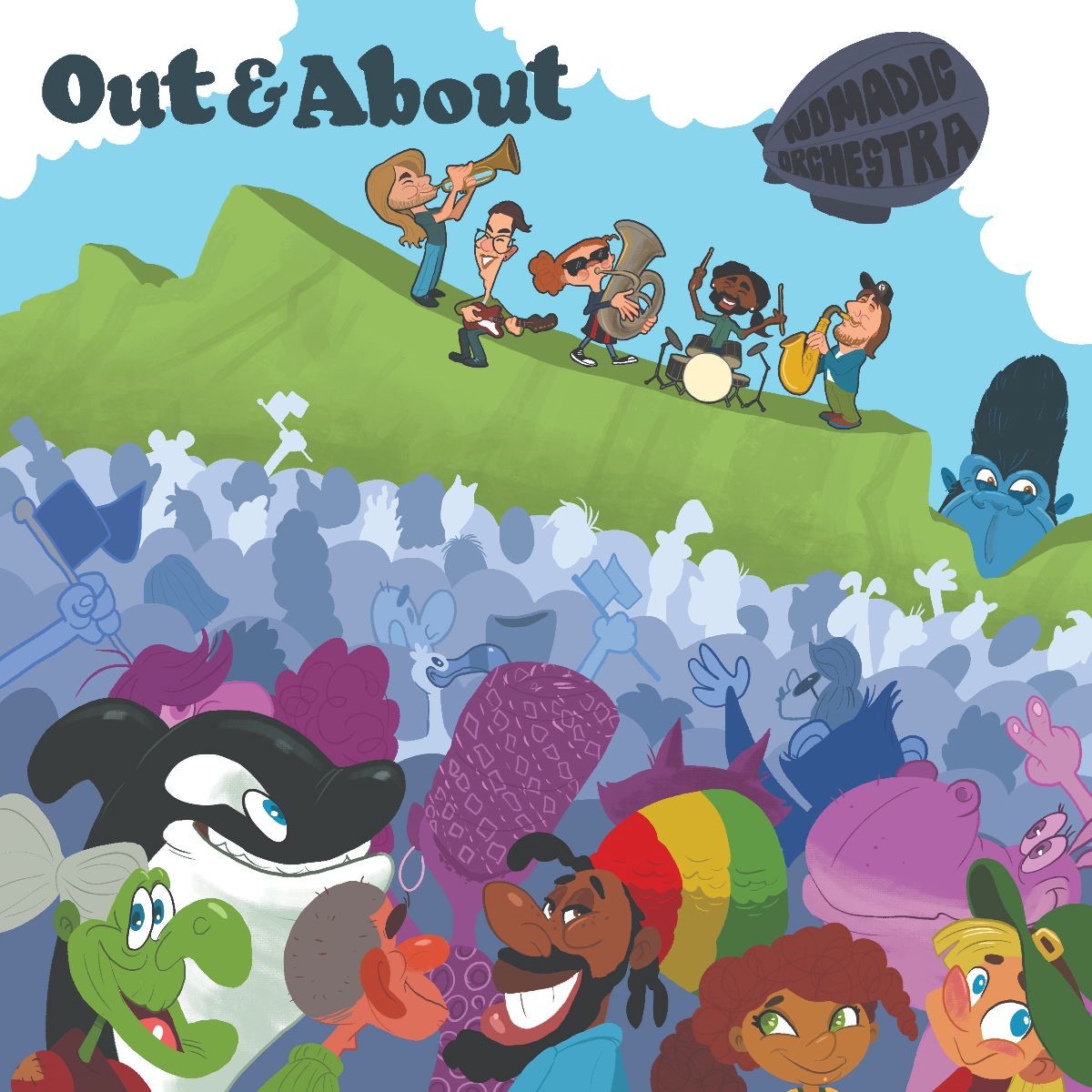 Nomadic Orchestra release video for 'Out & About'