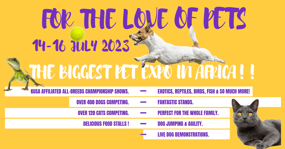 Africa’s Biggest Pet Expo Takes Over Montecasino in 2 weeks time!