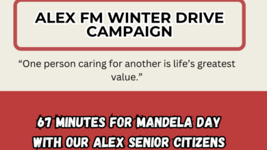 Photo of Alex FM Announces 67 Minutes for Mandela Day Winter Drive at Joseph Gerhard Home for Elders