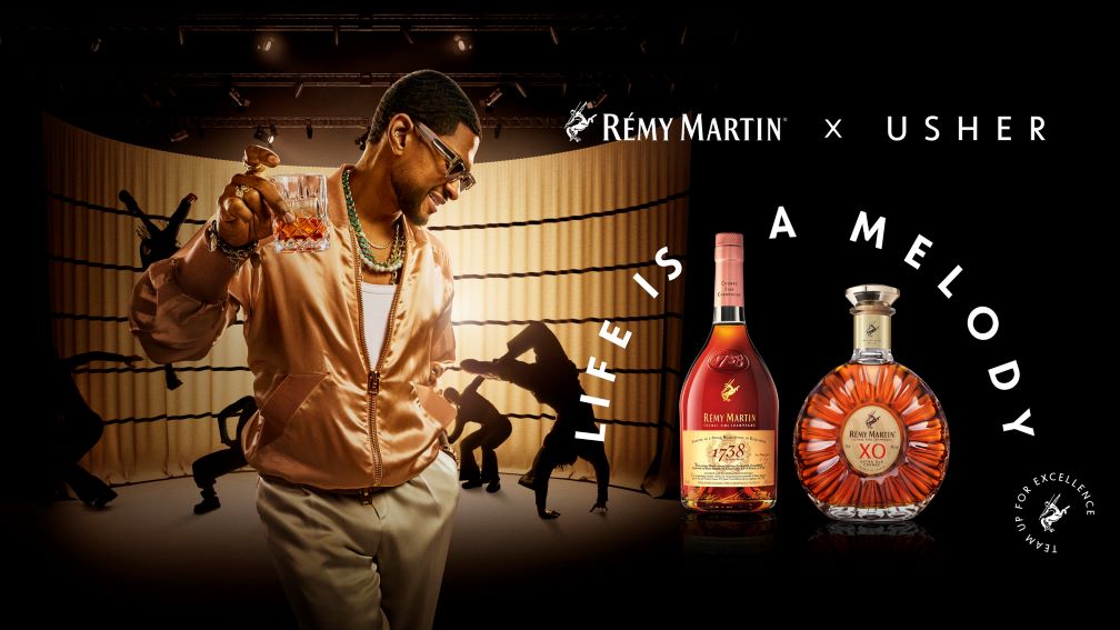 USHER launches ‘Life is a Melody’ with Remy Martin – where the notes of Rémy Martin & the melodies of life intertwine in perfect harmony!