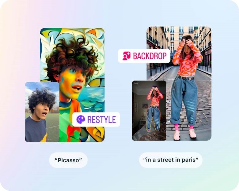 Backdrop and Restyle