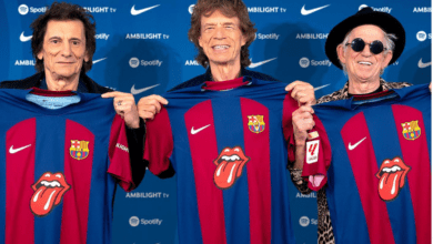 Photo of Spotify brings The Rolling Stones to FC Barcelona shirt