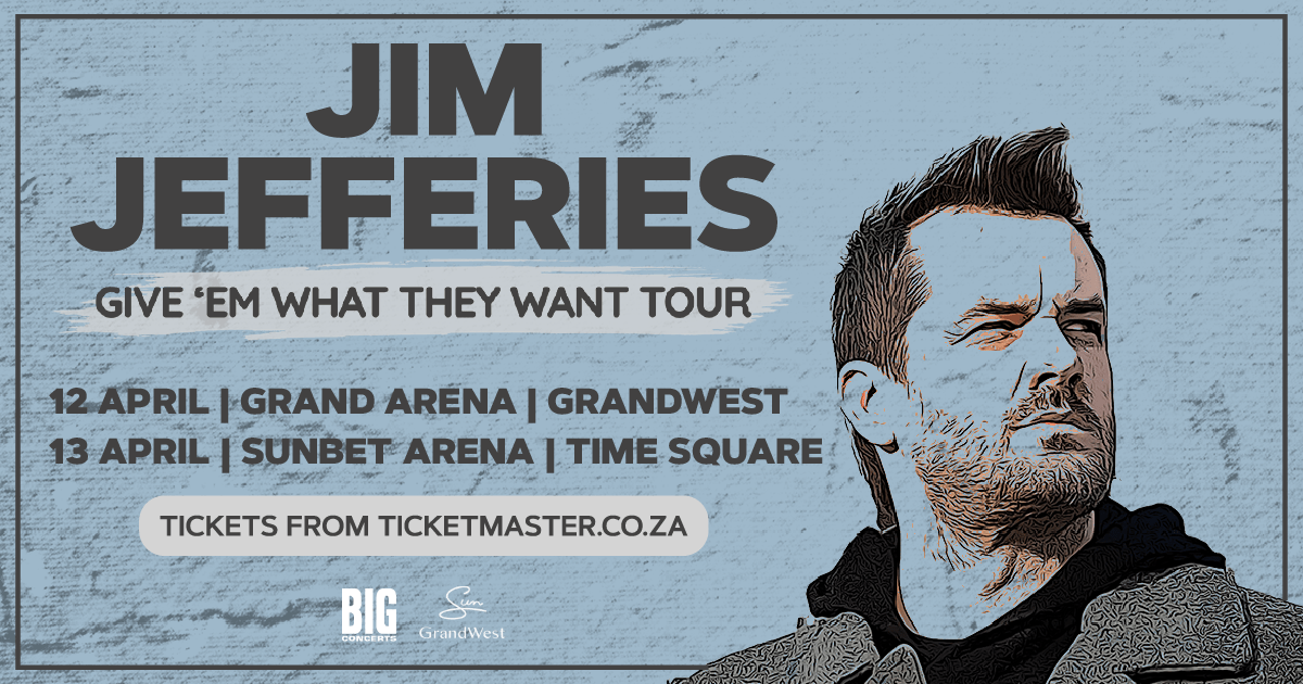 Comedian Jim Jefferies Announces SA Tour Dates