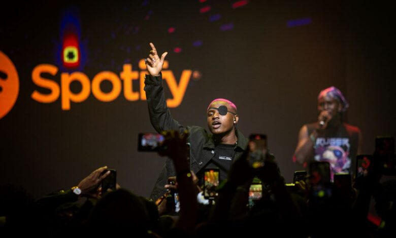 Launch of Spotify Afrobeats Journey of a billion streams