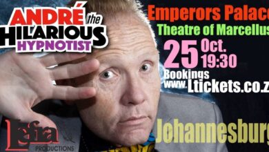 Photo of André the Hilarious Hypnotist at Emperors Palace