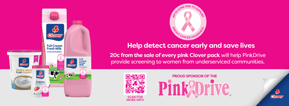 Clover Partners with PinkDrive for Breast Cancer Awareness