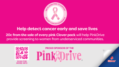 Photo of Clover Partners with PinkDrive for Breast Cancer Awareness Month