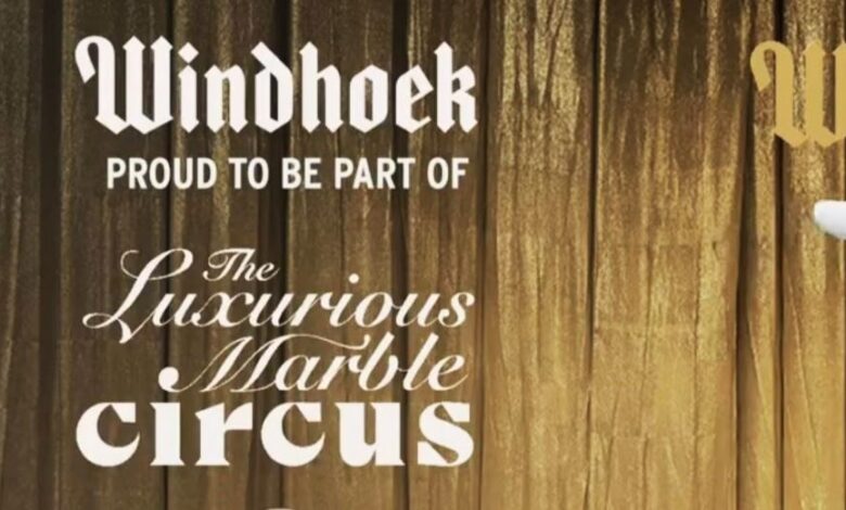 Windhoek Beer Partners with Luxurious Marble Circus
