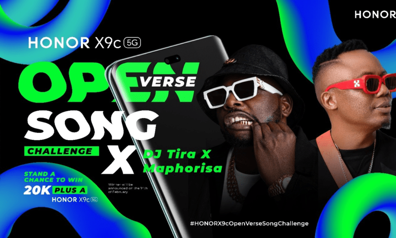 DJ Maphorisa & Tira Drop the Beat for HONORX9c OpenVerse Challenge