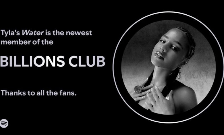 Tyla's 'Water' Hits One Billion Streams