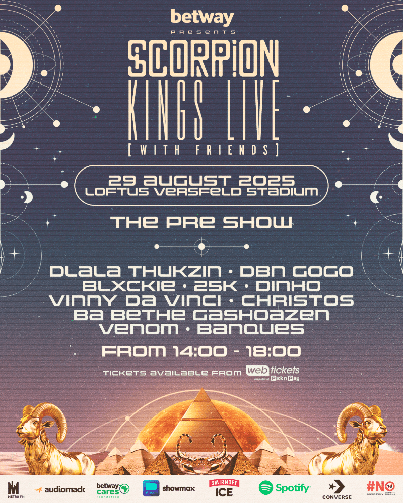 Betway presents Scorpion Kings Live with Friends preshow
