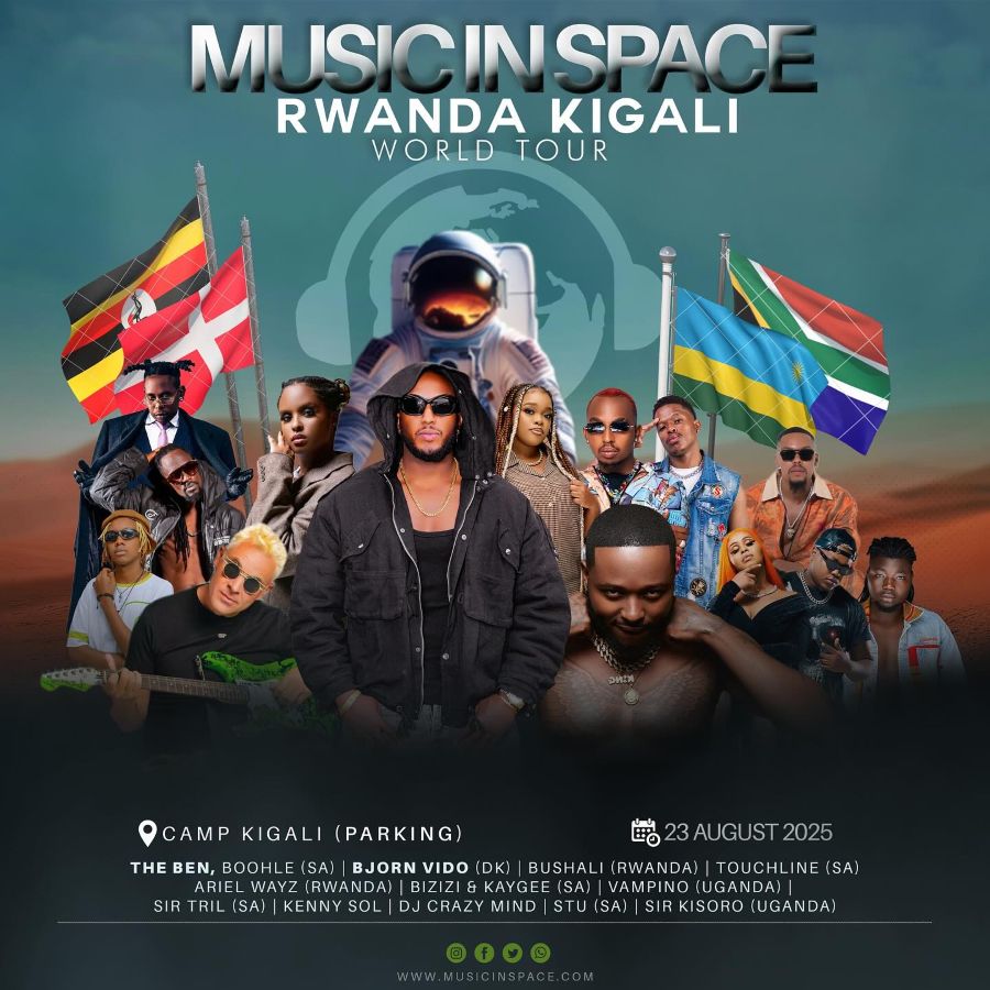 Music in Space – Rwanda Kigali World Tour