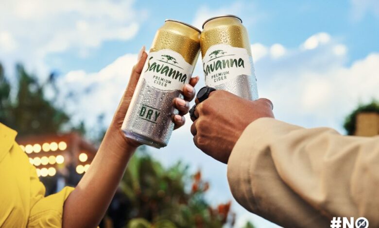 We Outside This Summer With The Savanna 500ml Can