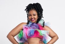 Photo of Lerato Modise in partnership with African hair brand ZAH