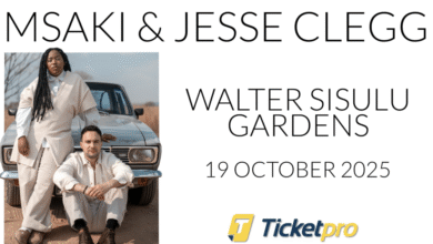 Photo of Msaki & Jesse Clegg Live at Walter Sisulu Gardens