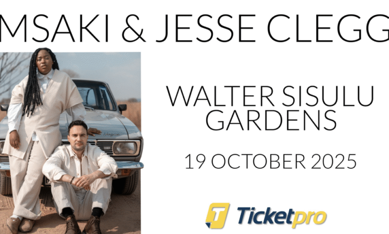 Msaki & Jesse Clegg Live at Walter Sisulu Gardens