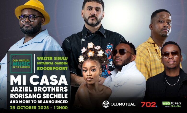 Mi Casa and Jaziel Brothers to headline Old Mutual Music In The Gardens