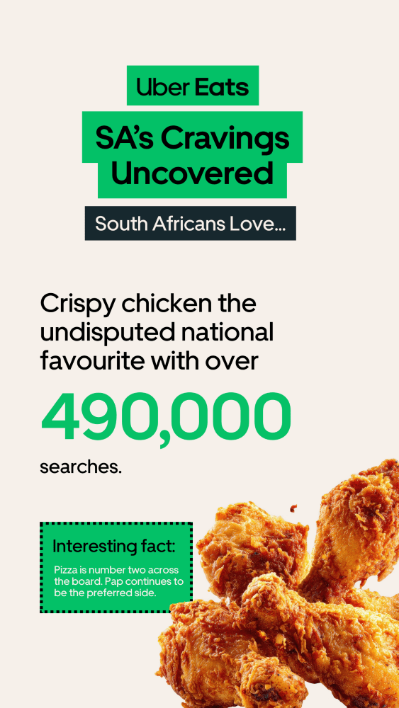 Fried chicken Uber eats