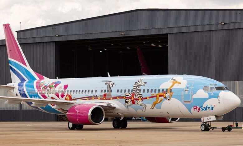 FlySafair Unveils 'Santa’s Sleigh'