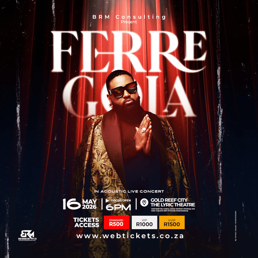 Ferre Gola live in Joburg